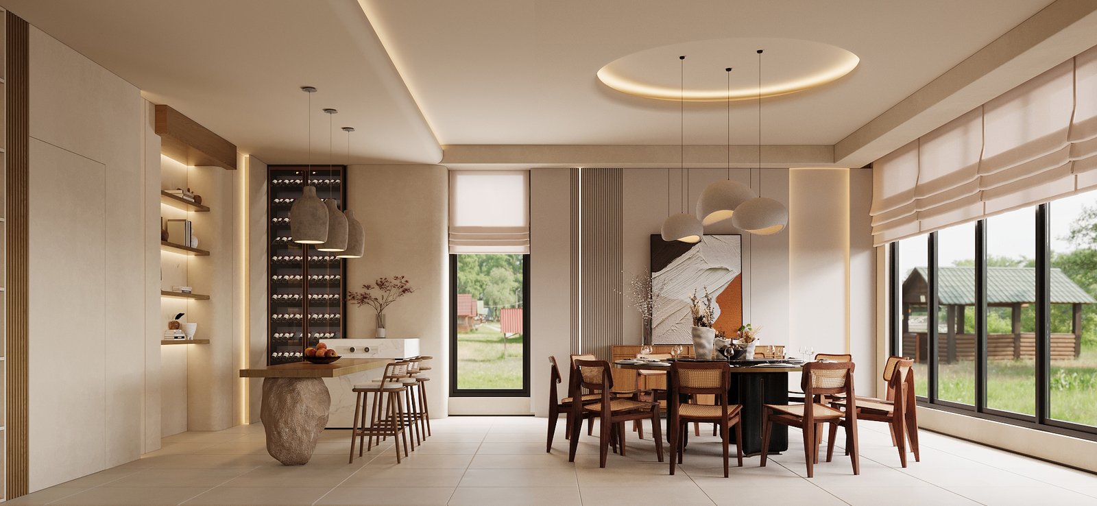 5. DINING & BAR AREA